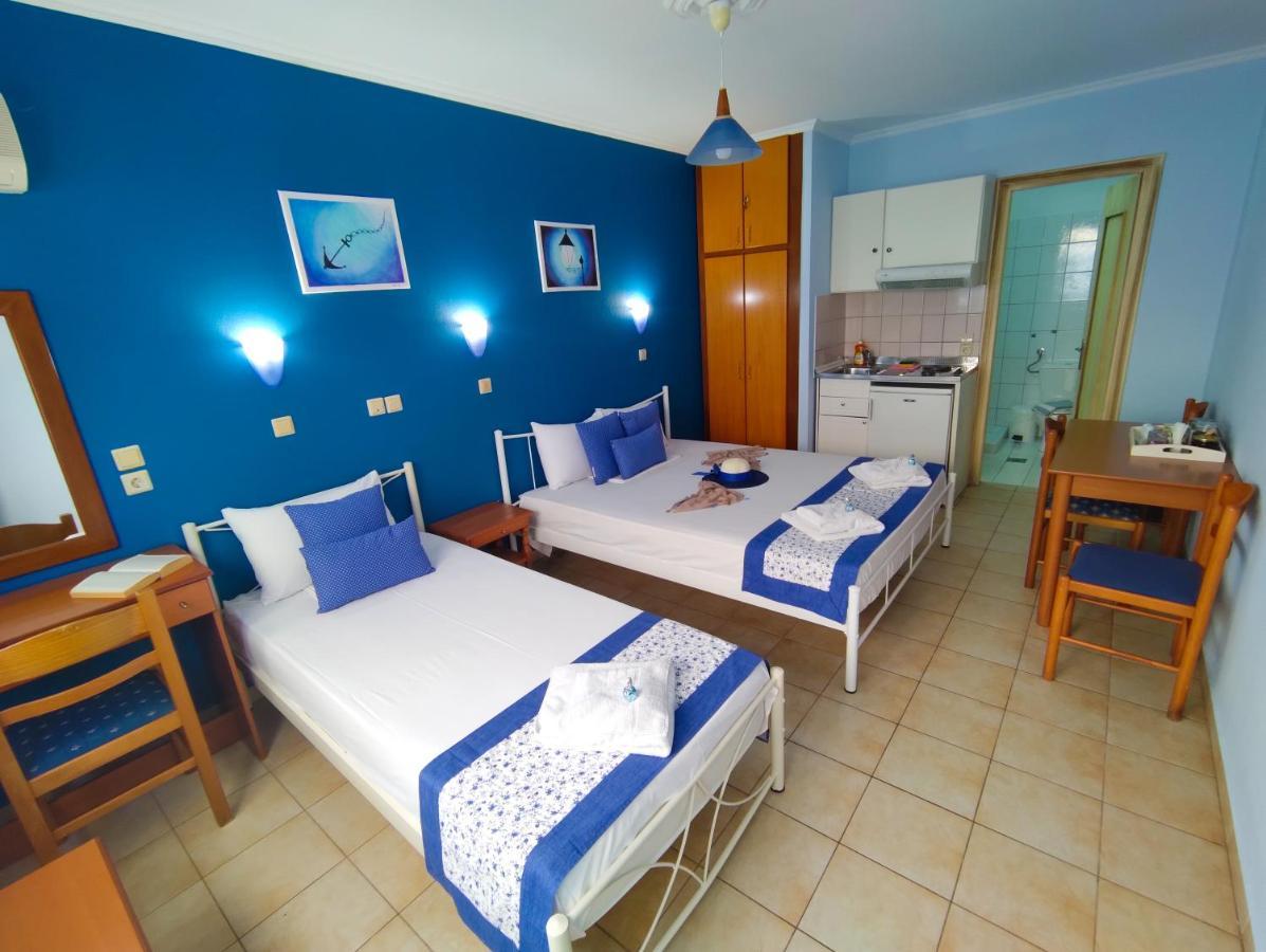 Ellinas Hotel Chrisi Ammoudia Exterior foto