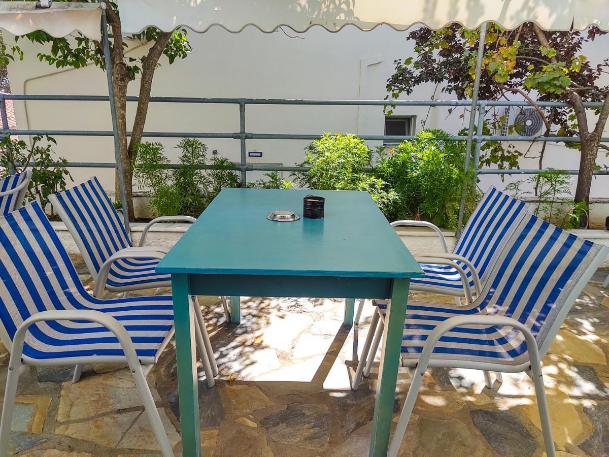 Ellinas Hotel Chrisi Ammoudia Exterior foto