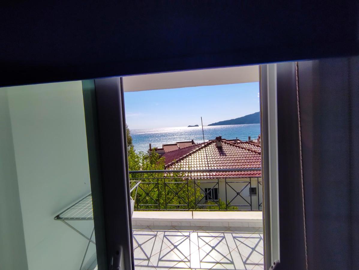 Ellinas Hotel Chrisi Ammoudia Exterior foto