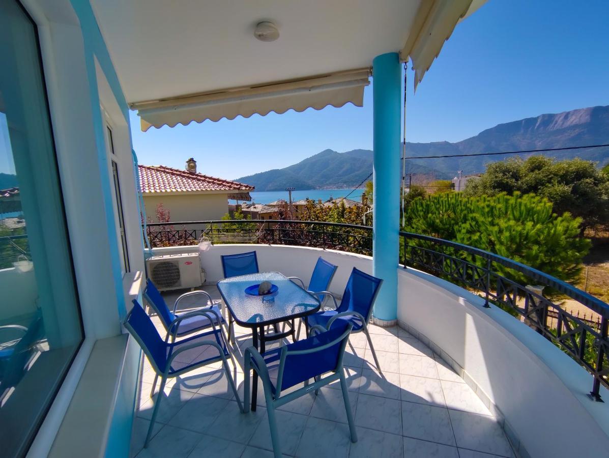 Ellinas Hotel Chrisi Ammoudia Exterior foto
