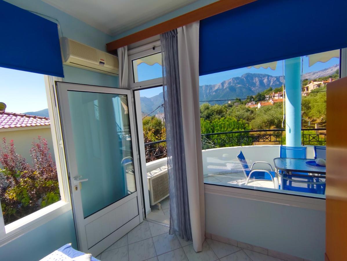 Ellinas Hotel Chrisi Ammoudia Exterior foto