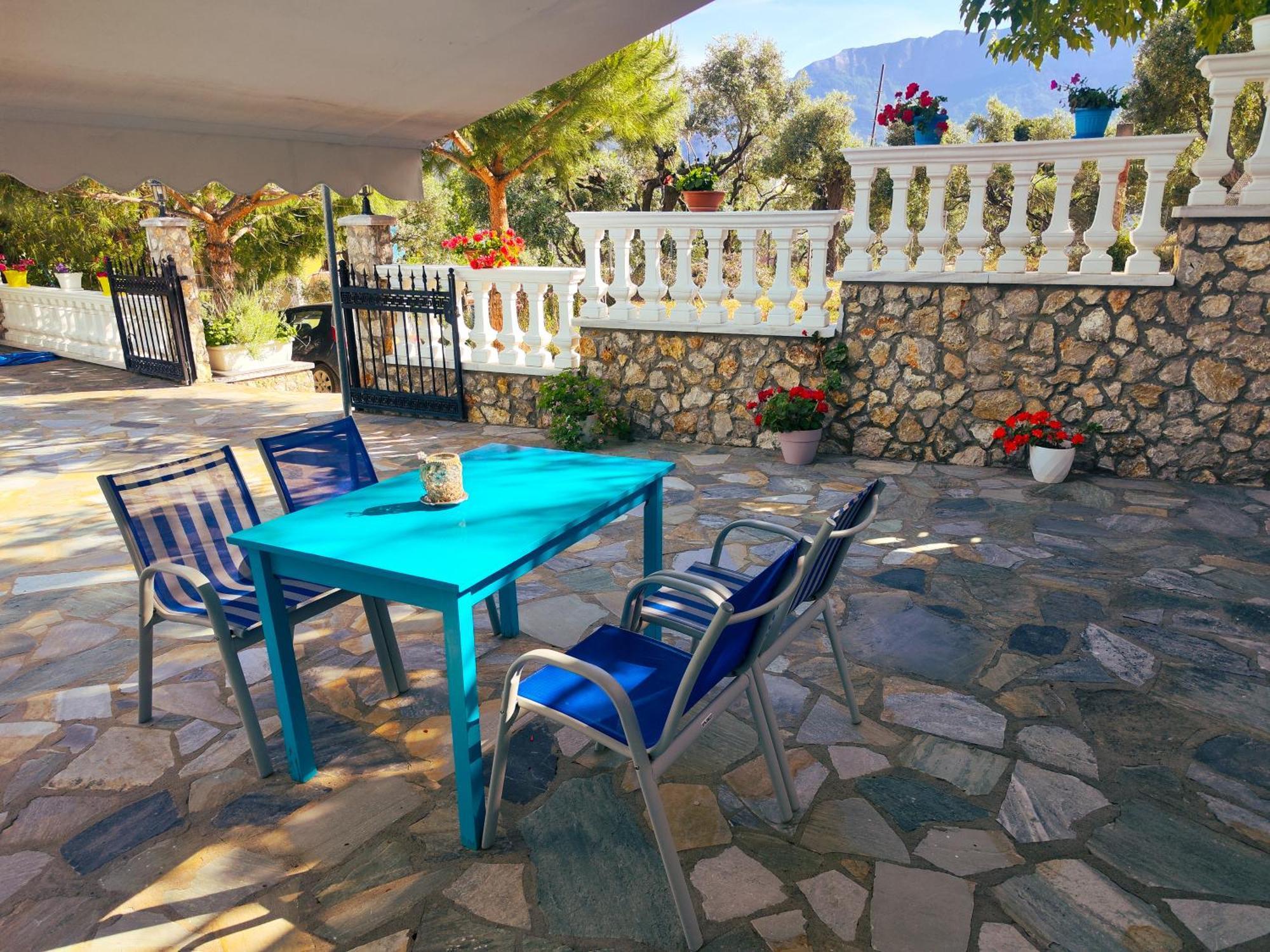 Ellinas Hotel Chrisi Ammoudia Exterior foto