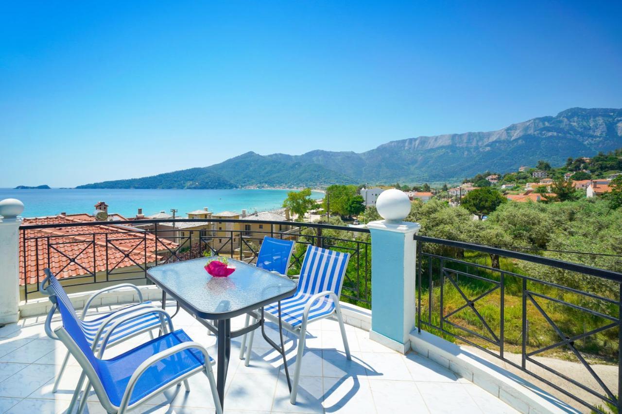Ellinas Hotel Chrisi Ammoudia Exterior foto