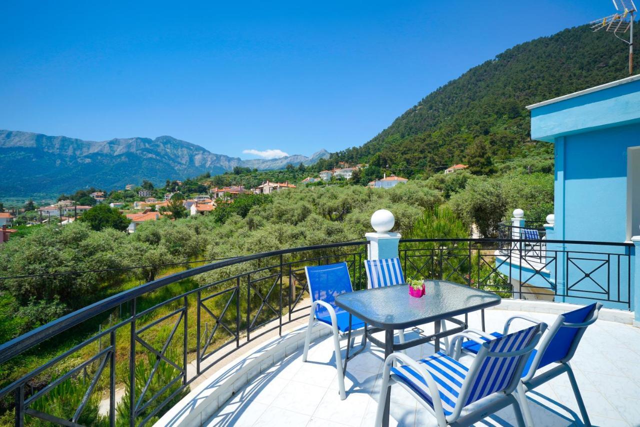 Ellinas Hotel Chrisi Ammoudia Exterior foto